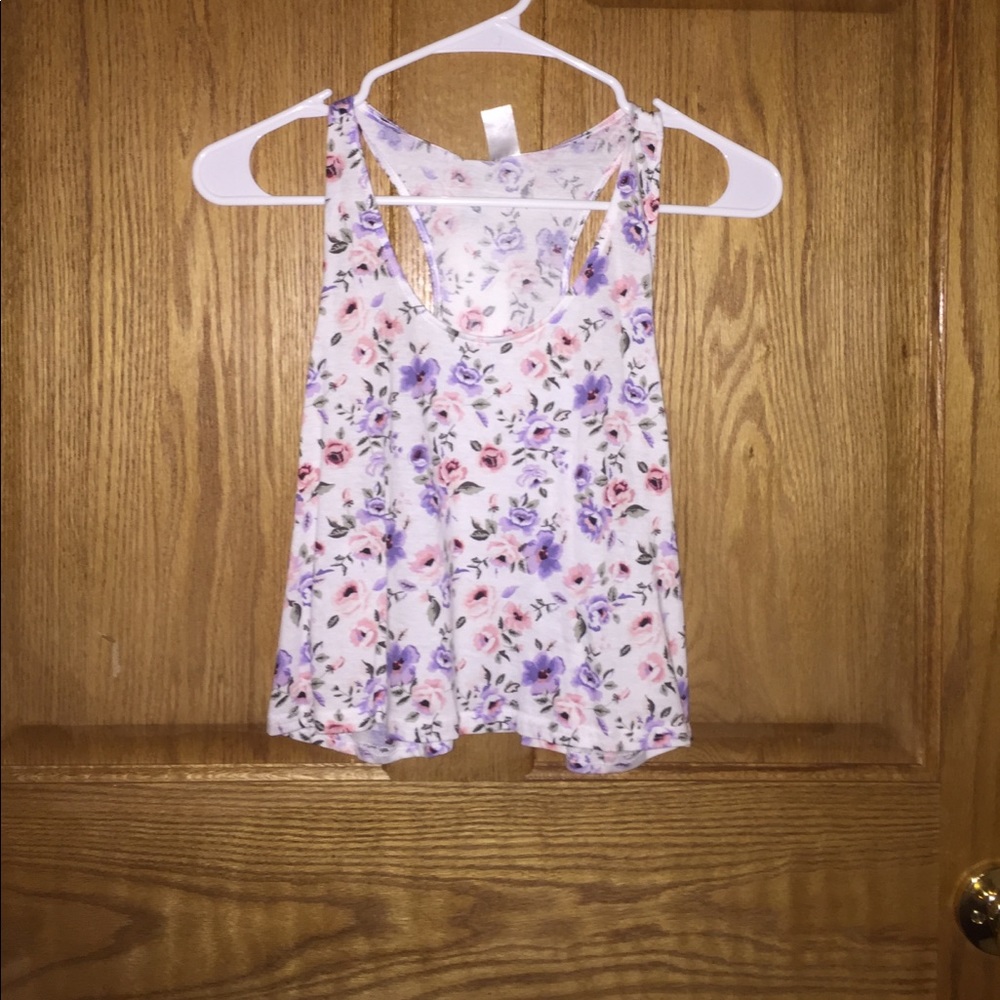 Floral crop top