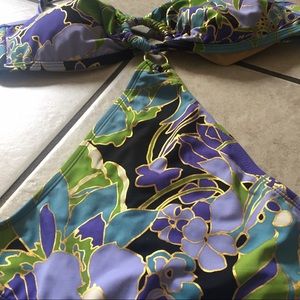 Vintage NewPort News psychedelic print monokini