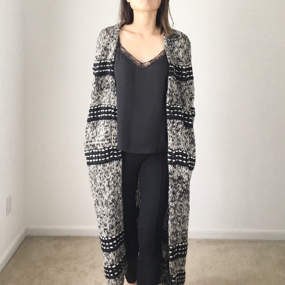 Heavy knit long duster - Picture 5 of 6