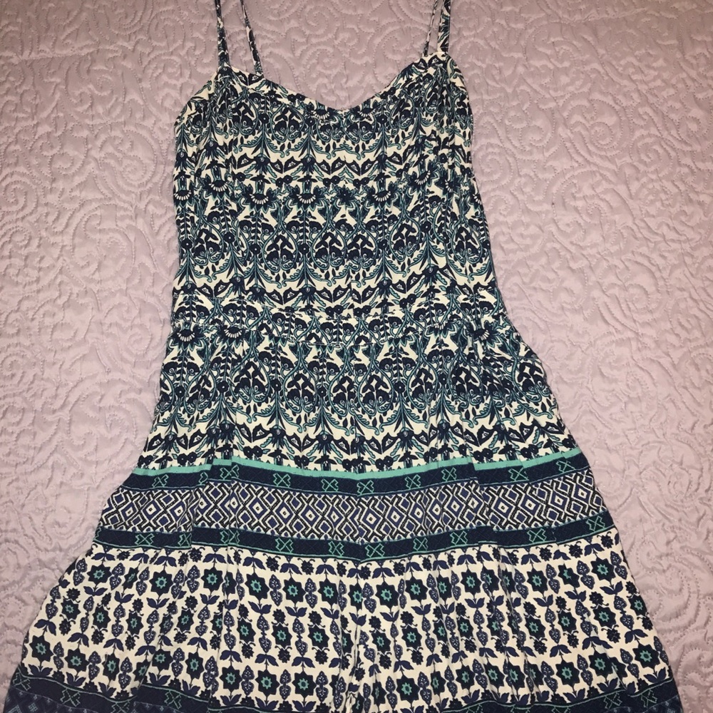 Hollister Blue Romper