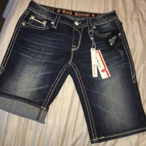 Rock Revival Bermuda shorts