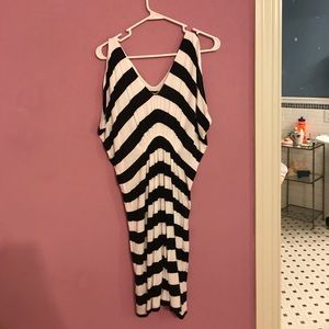 Striped BEBE dress