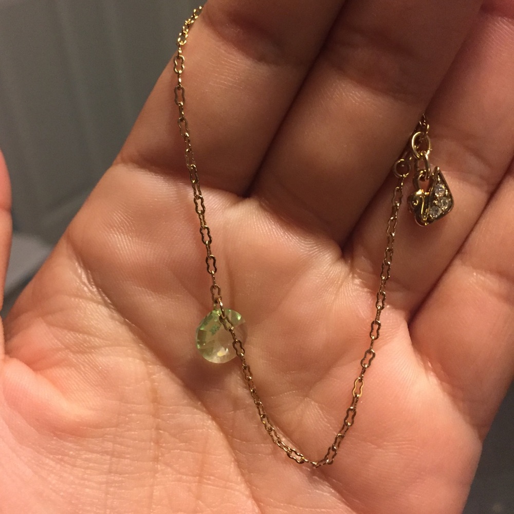 Swarovski Peridot Bracelet