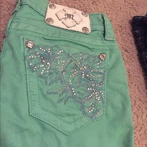 Miss Me skinny jeans.