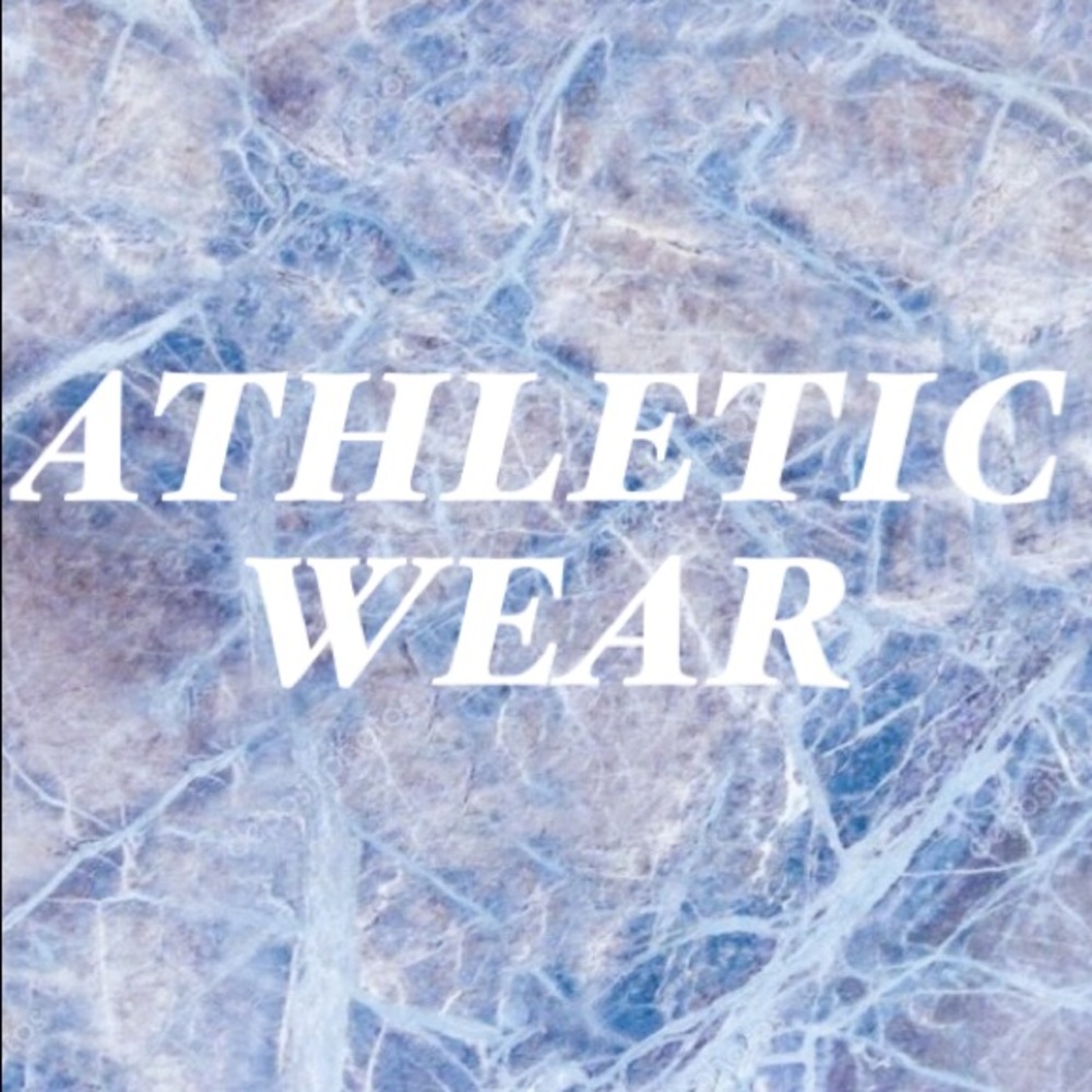 Athletic wear!