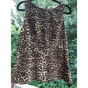 Banana Republic cheetah peplum!