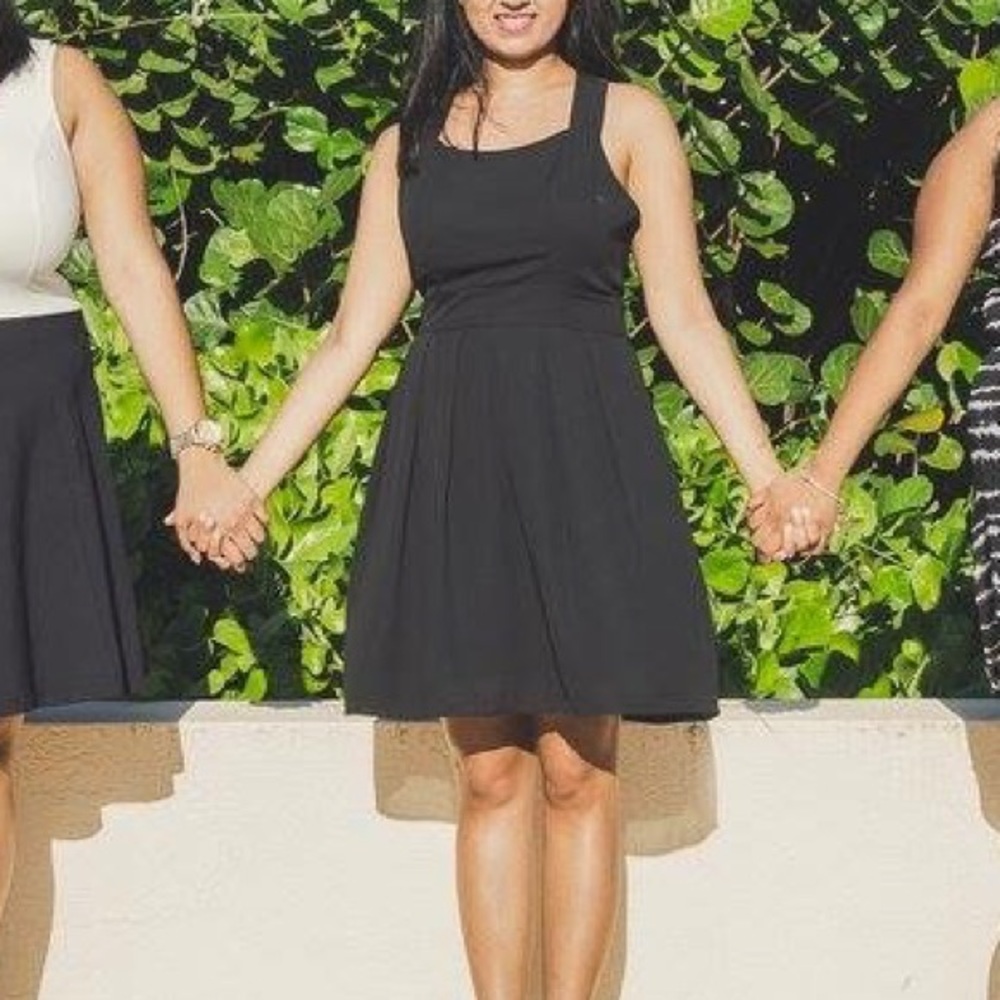 Bow back dress