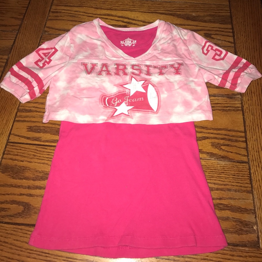 Girls fun Varsity top