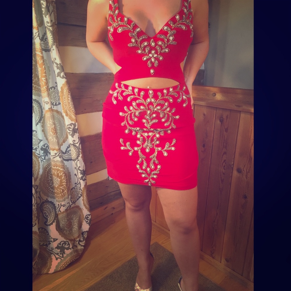 2015 homecoming dress, worn once, non-smoking home