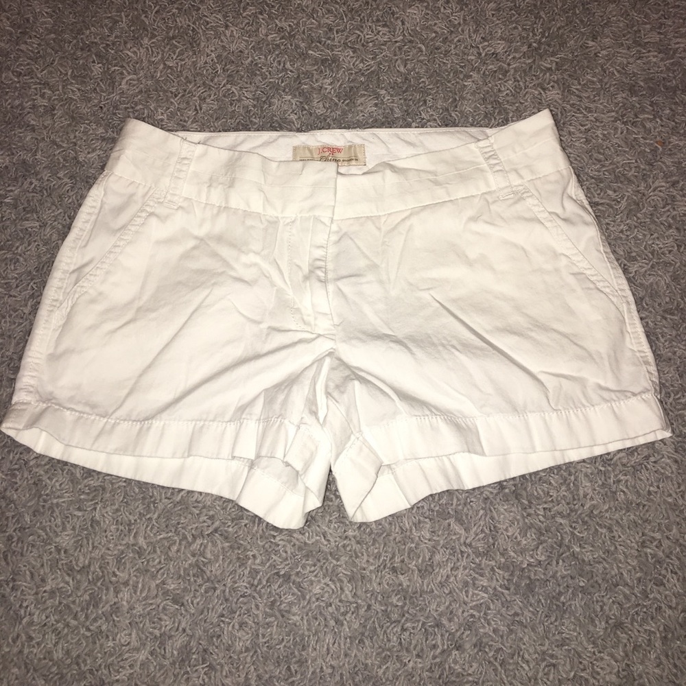 J. Crew - White Shorts