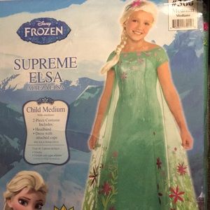 Frozen Supreme Elsa girl's costume