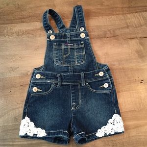 Infest girls 2T overall Denim shorts
