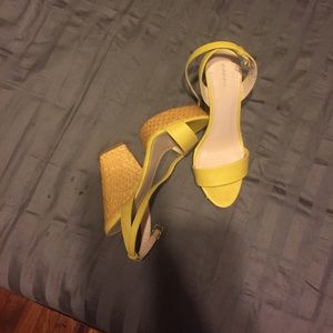 Wedge sandal. Wore once