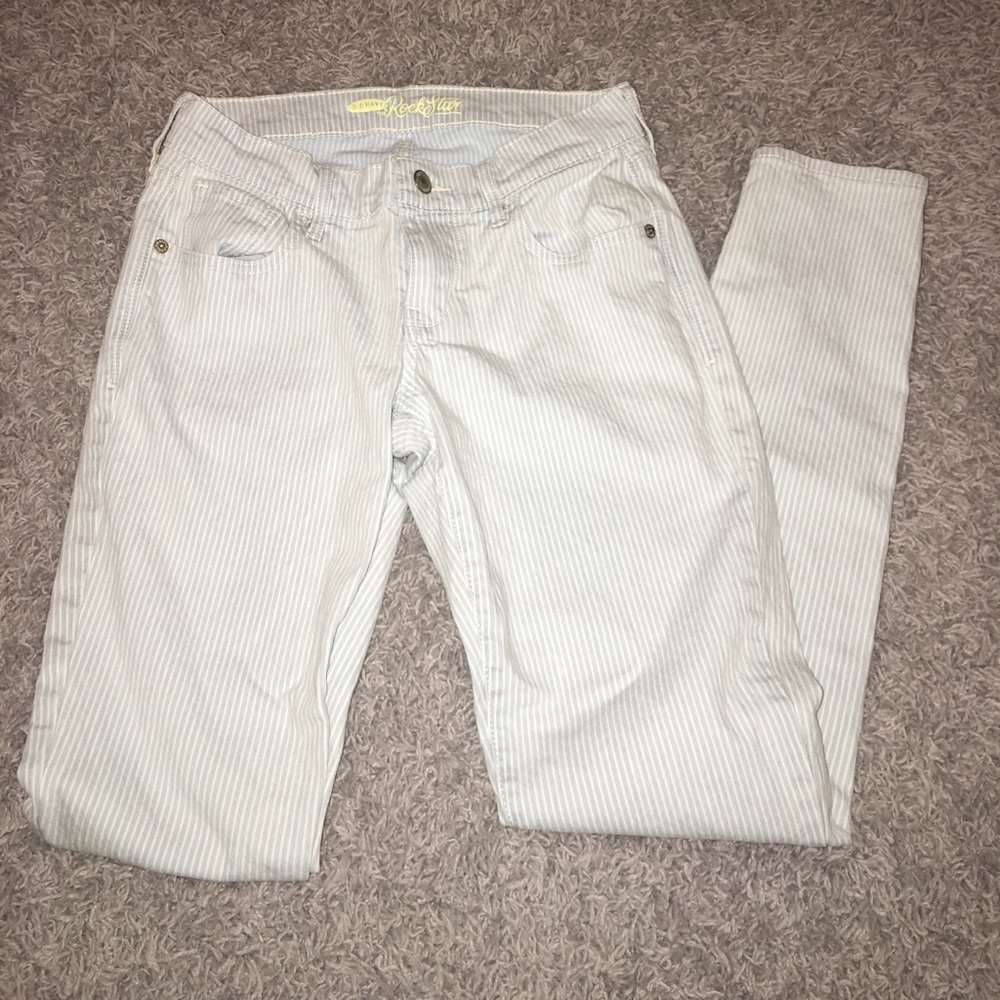 Old Navy - Micro-Striped Denim Pants