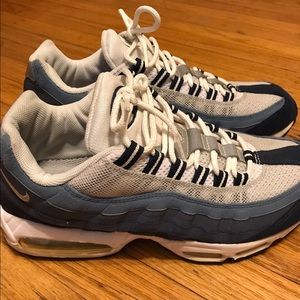 Men's Nike Air Max 95 Navy Blue/Blue/White Sz 11
