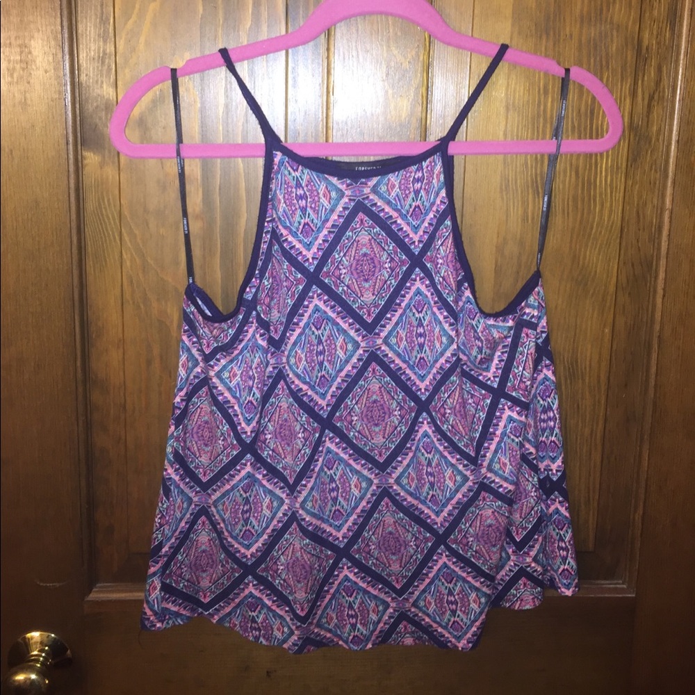 MOSAIC-STYLE HIGH NECK TANK