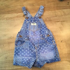 Osh Kosh bandana 24month girls overalls