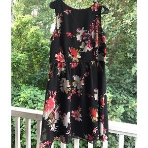 Floral Sleeveless Dress | LOFT!