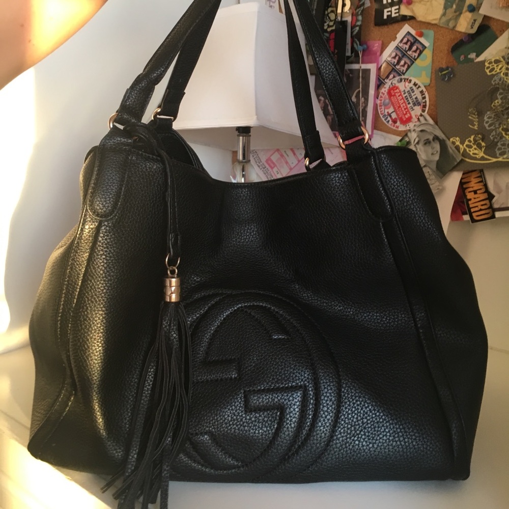 GG Black Hobo Bag