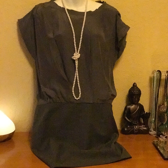 NWT Rebecca Taylor suiting gray dress - Picture 2 of 4