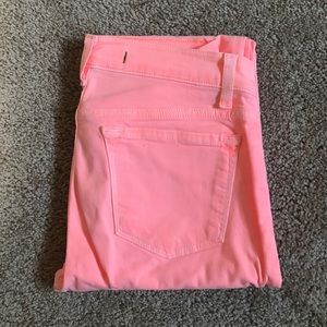 J Brand soft pink skinny jeans