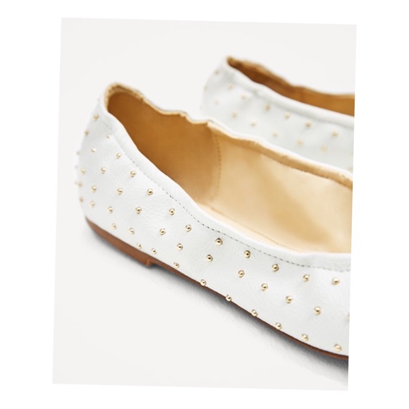 Zara Studded Ballerinas - Picture 2 of 4