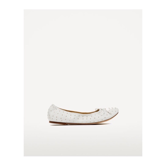 Zara Studded Ballerinas - Picture 3 of 4