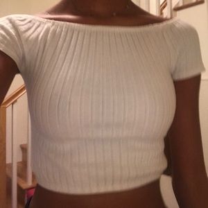 Cropped top from brandy