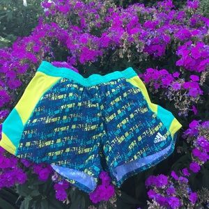 Adidas Multicolored Print Shorts