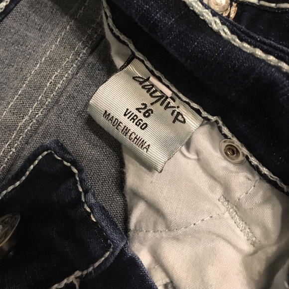 Day trip Virgo size 26 cropped jeans - Picture 3 of 5