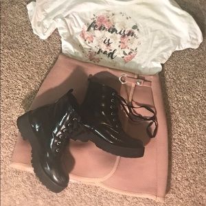 Topshop Mesh Wrap Mini