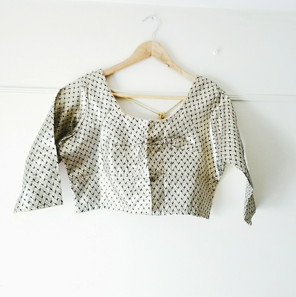 NWOT Saree Blouse Only Indian Top