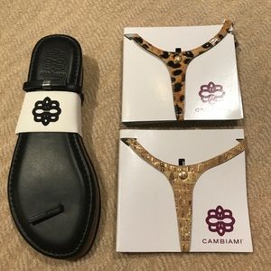 NWT Cambiami Sandals, size 9