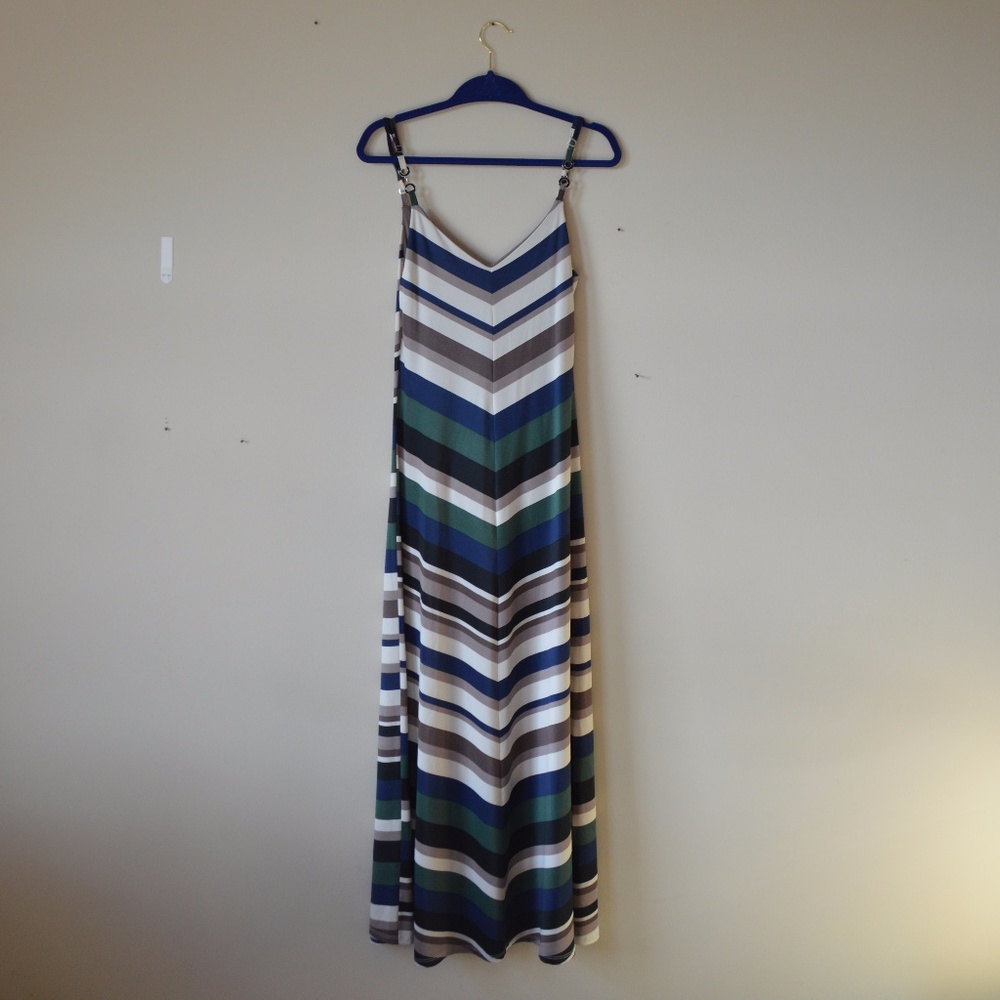 Striped Maxi Dress