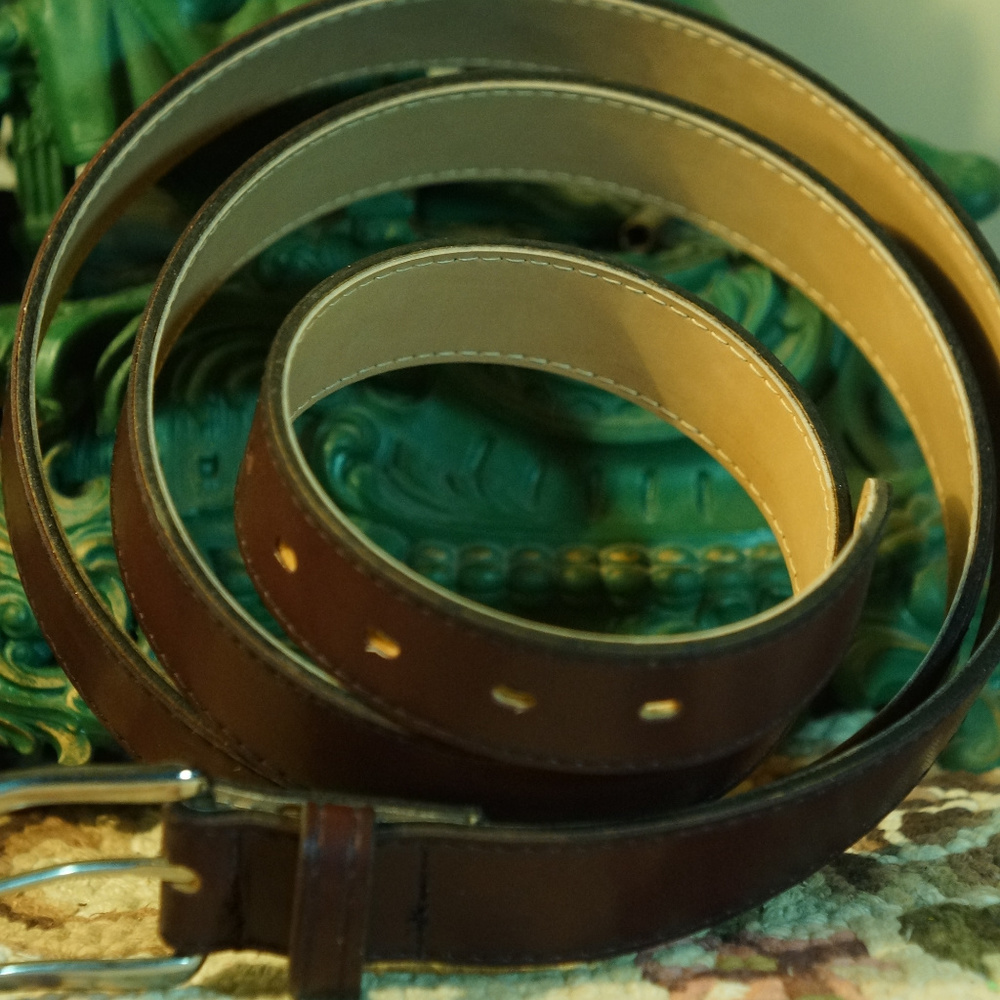 NWOT HABAND GENUINE BONDED LEATHER DRESS BELT