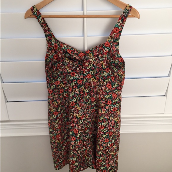 Topshop floral mini dress - Picture 1 of 2