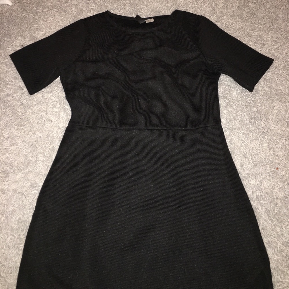 H&M - Black Asymmetrical Dress