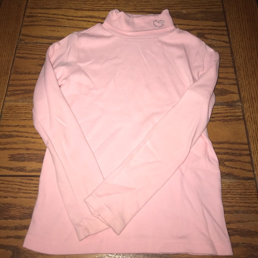 Girls Light Pink turtleneck