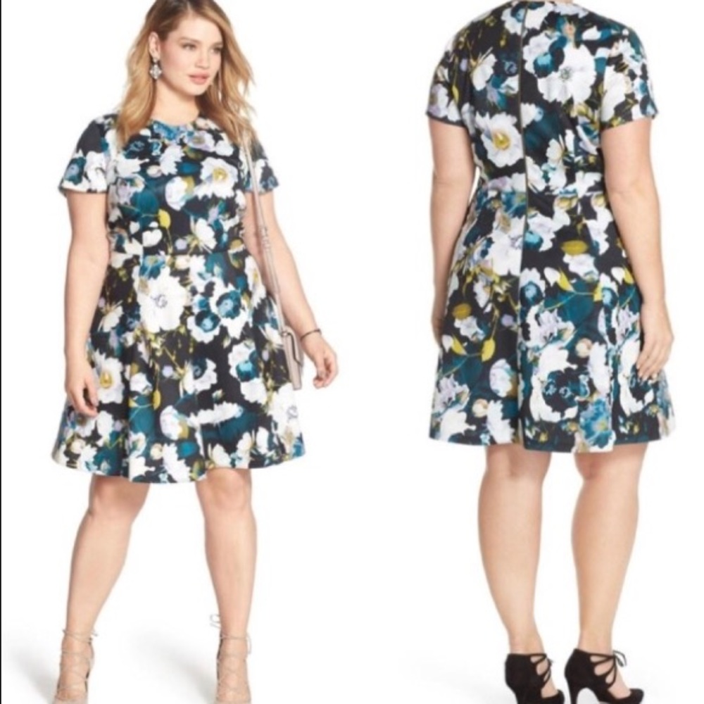NWT Eliza J Floral Dress