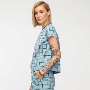 Dusen Dusen Raw Silk XS Top Needsupply