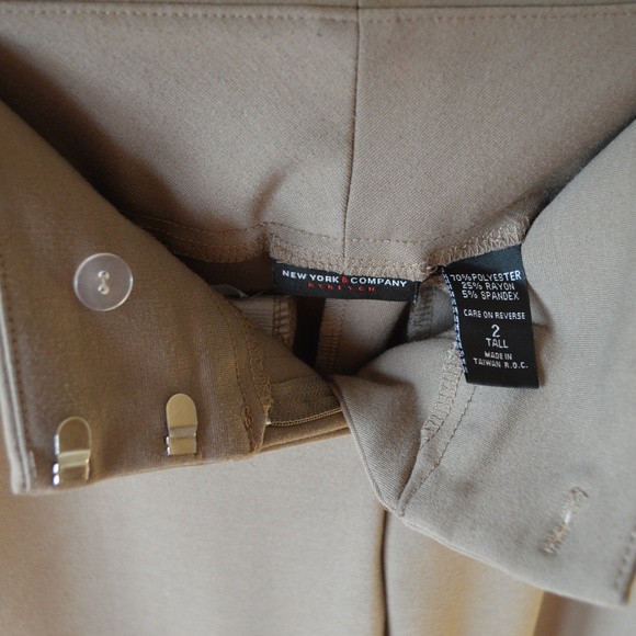 NY&C Wide-Leg Work Pants - Picture 3 of 4