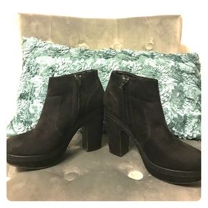 Madden Girl platform booties