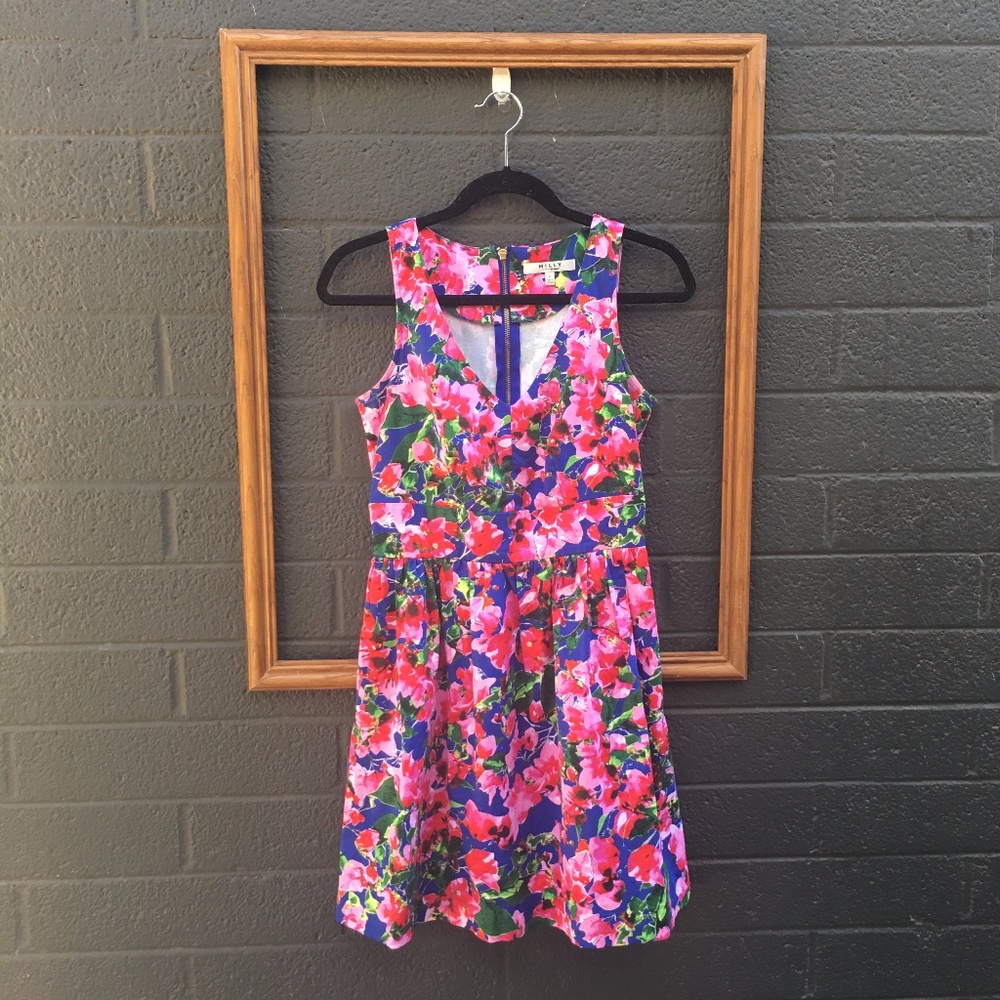 ❌SOLD❌ Milly Floral Fit & Flare Dress
