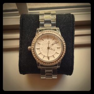 WOMEN'S DKNY rhinestone watch