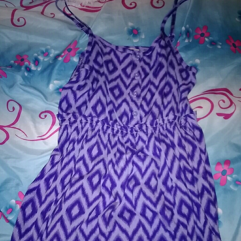 Purple dress