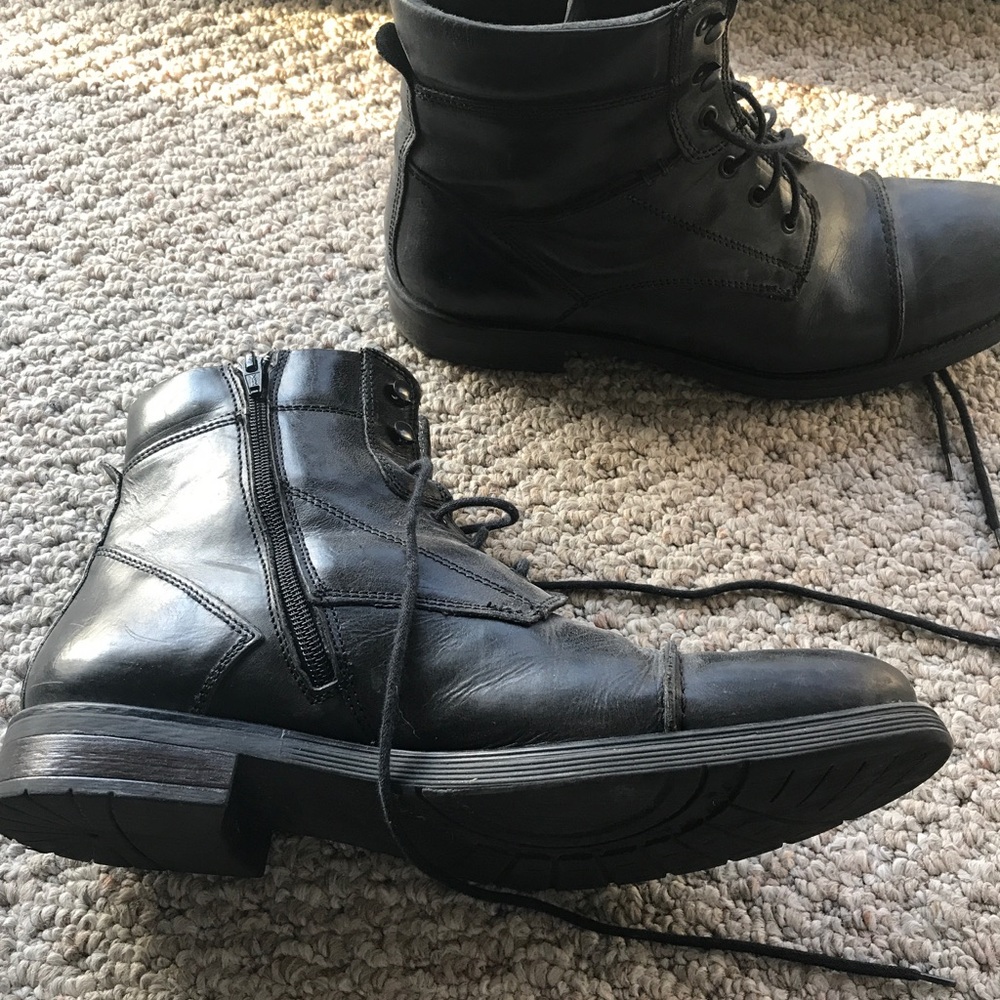 Discounted!! Black Leather Boots