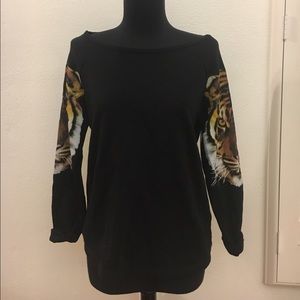 Like New Black Tiger H&M Sweater