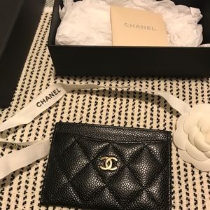 Chanel Caviar Card Case