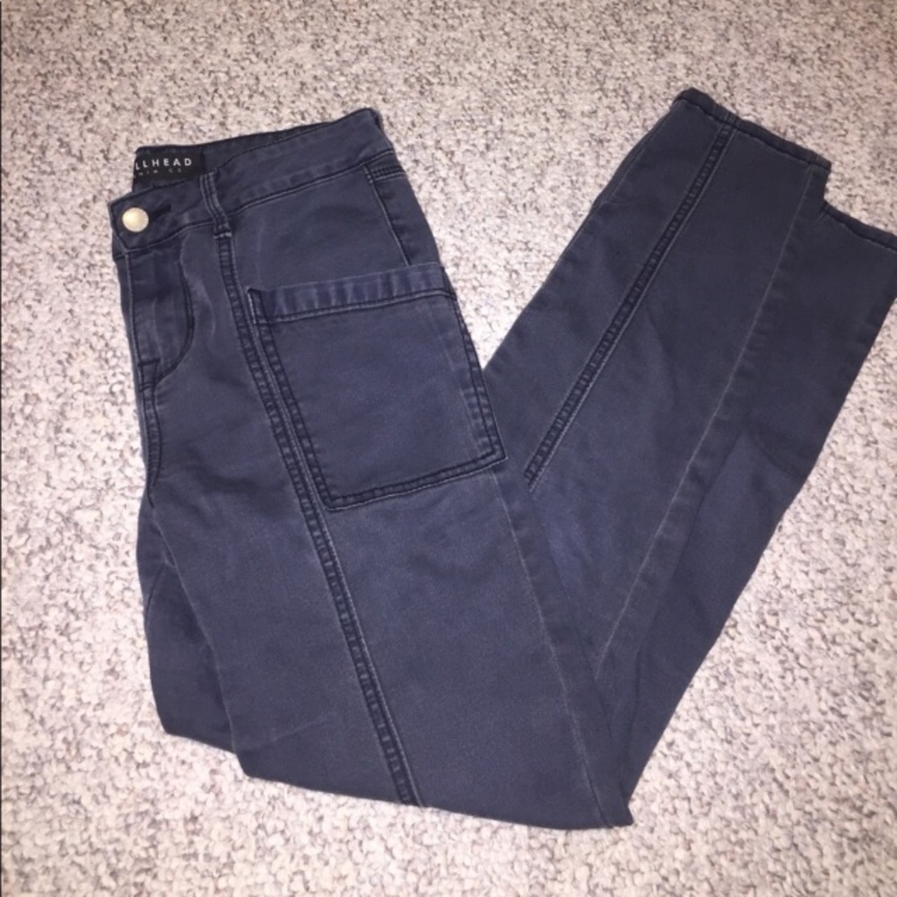 PacSun Destroyed Mid-Rise Skinniest