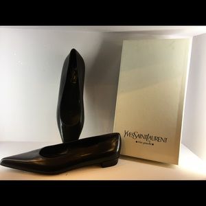 Yves Saint Lauren brown leather shoes!